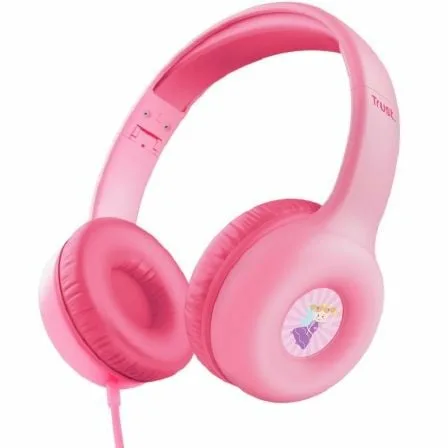 Auriculares Infantiles Trust Nouna Kids/ con Micrófono/ Rosas - Imagen 7