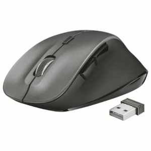 Ratón Ergonómico Inalámbrico Trust Ravan/ Hasta 1600 DPI