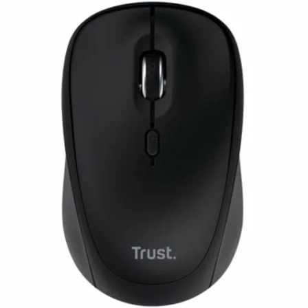 Ratón Mini Inalámbrico Trust Yvi+ Multidispositivo/ Hasta 1600 DPI/ Negro - Imagen 8