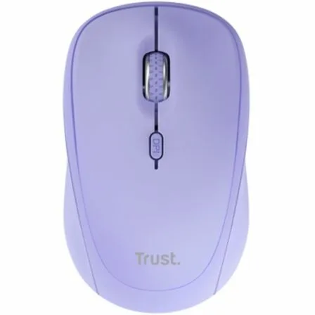 Ratón Mini Inalámbrico Trust Yvi+ Multidispositivo/ Hasta 1600 DPI/ Purpura - Imagen 8