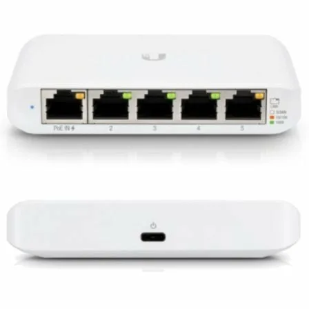 Switch Gestionado Ubiquiti USW-Flex Mini 5 Puertos/ RJ45 10/100/1000 POE - Imagen 5