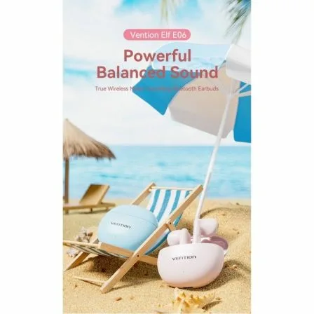 Auriculares Bluetooth Vention ELF 06 NBKB0 con estuche de carga/ Autonomía 6h/ Negros - Imagen 8