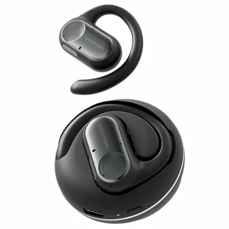 Auriculares Deportivos Bluetooth Vention Open Ear OpenBeat O11 NBPB0 con estuche de carga/ Negros - Imagen 7