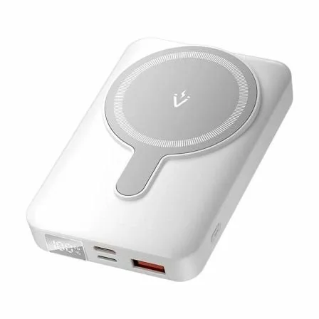 Powerbank 10000mAh Vention FHTW0/ 22.5W/ Wireless/ Blanca - Imagen 7