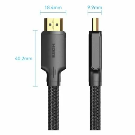 Cable HDMI 2.0 4K Vention ALLBH/ HDMI Macho - HDMI Macho/ 2m/ Negro - Imagen 8