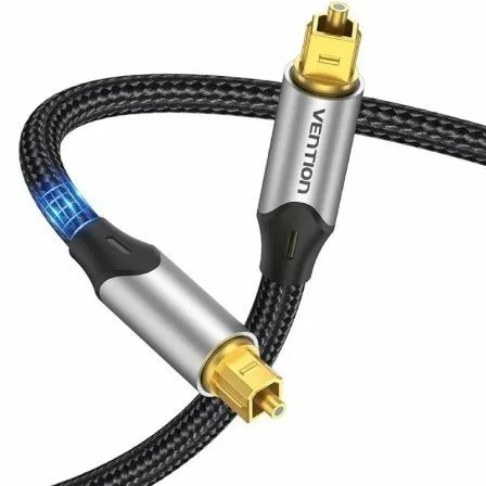 Cable de Audio de Fibra óptica Vention BAVHN/ 15m/ Gris - Imagen 2