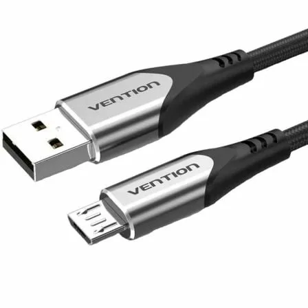 Cable USB 2.0 Vention COAHG/ USB Macho - MicroUSB Macho/ 480Mbps/ 1.5m/ Gris - Imagen 7