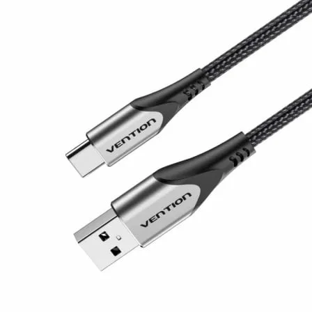 Cable USB 2.0 Tipo-C Vention CODHF/ USB Macho - USB Tipo-C Macho/ 480Mbps/ 1m/ Gris - Imagen 7