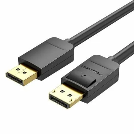 Cable DisplayPort 1.2 4K Vention HACBH/ DisplayPort Macho - DisplayPort Macho/ 2m/ Negro - Imagen 7