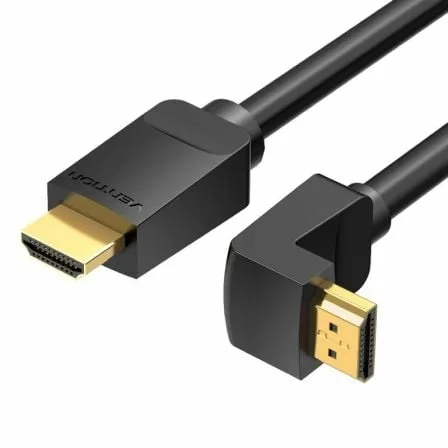 Cable HDMI 2.0 4K Acodado Vention AAQBH/ HDMI Macho - HDMI Macho/ 2m/ Negro - Imagen 7