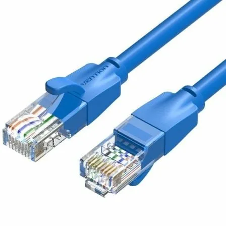 Cable de Red RJ45 UTP Vention IBELG Cat.6/ 1.5m/ Azul - Imagen 3