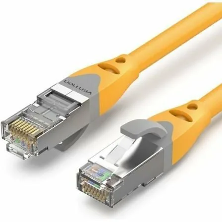 Cable de Red RJ45 SFTP Vention IBHYD Cat.6A/ 50cm/ Amarillo - Imagen 3