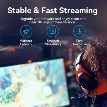 Cable de Red RJ45 UTP Vention IBOWD Cat.6A/ 50cm/ Cabeza Rotatoria 360º/ Blanco - Imagen 9