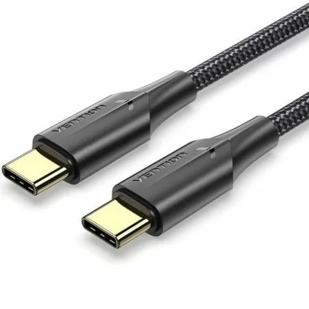 Cable USB 2.0 Tipo-C 3A Vention TAUBH/ USB Tipo-C Macho - USB Tipo-C Macho/ 480Mbps/ 2m/ Negro - Imagen 7