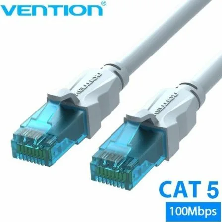 Cable de Red RJ45 UTP Vention VAP-A10-S1500 Cat.5e/ 15m/ Azul y Blanco - Imagen 3