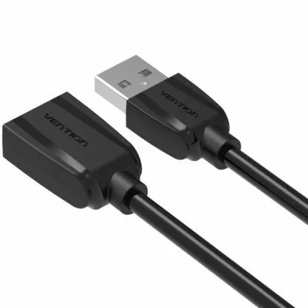 Cable Alargador USB 2.0 Vention VAS-A44-B500/ USB Macho - USB Hembra/ 5m/ Negro - Imagen 8