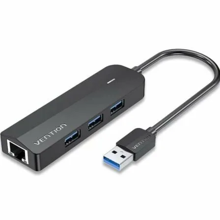 Hub USB 3.0 Vention CHNBB/ RJ45/ 3xUSB/ 1xMicroUSB PD - Imagen 4