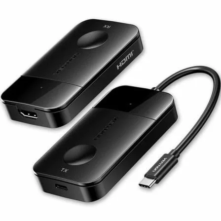Adaptador/Transmisor de vídeo inalámbrico USB Tipo-C - HDMI Vention ADOBB/ 60W - Imagen 4