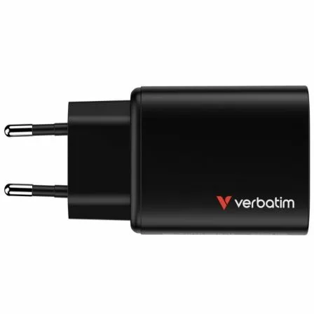 Cargador de Pared GaN Verbatim Essentials/ 2xUSB Tipo-C/ 1xUSB/ 65W - Imagen 6