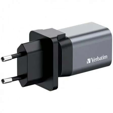 Cargador de Pared Universal GaN para Viaje Verbatim GNC-35/ 1xUSB Tipo-C/ 1xUSB/ 35W - Imagen 8