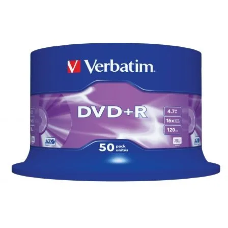 DVD+R Verbatim Advanced AZO 16X/ Tarrina-50uds - Imagen 8