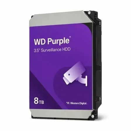 Disco Duro Western Digital WD Purple Surveillance 8TB/ 3.5"/ SATA III/ 256MB - Imagen 3