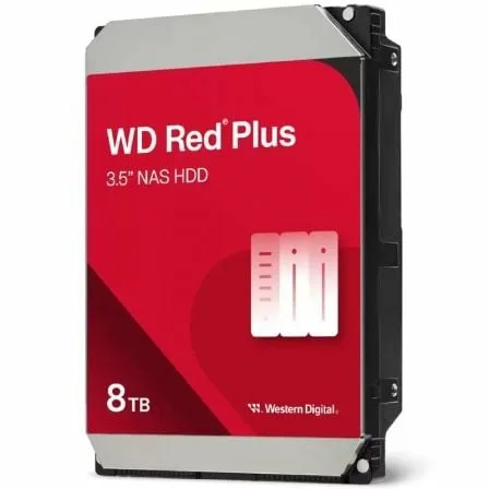 Disco Duro Western Digital WD Red Plus NAS 8TB/ 3.5"/ SATA III/ 256MB - Imagen 3