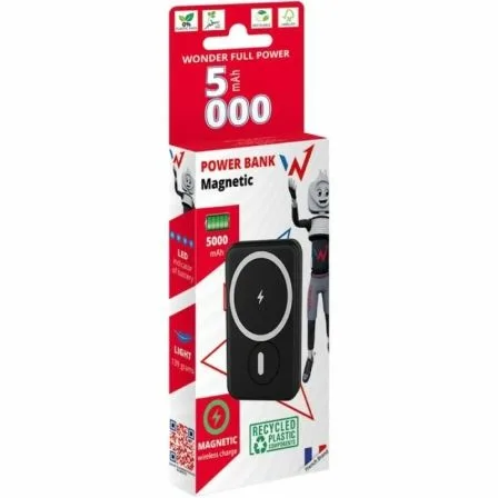 Powerbank 5000mAh Wonder WX5MAG/ 20W/ Negra - Imagen 9
