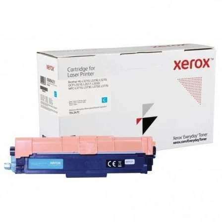 Tóner compatible Xerox 006R04231 compatible con Brother TN-247C/ Cian - Imagen 3
