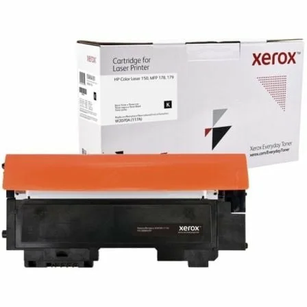 Tóner compatible Xerox 006R04591 compatible con HP W2070A/ 1000 páginas/ Negro - Imagen 3