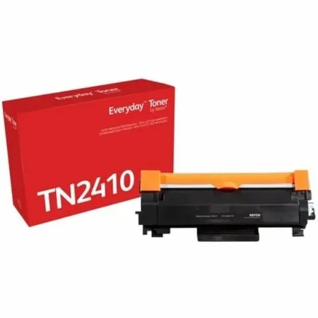 Tóner compatible Xerox 006R04791 compatible con Brother TN2410/ 1200 páginas/ Negro - Imagen 3