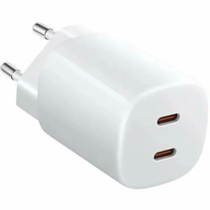 Cargador de Pared Xiaomi 45W Nano Turbo Charging Power Adapter/ 2xUSB Tipo-C/ 45W