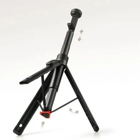 Palo para Selfie Xiaomi Zoom Floor Selfie Stick Tripod 62"/ Negro - Imagen 3