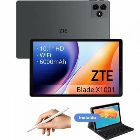 Tablet ZTE Tab Blade X1001W 10.1"/ 4GB/ 128GB/ Octacore/ Gris/ Incluye Teclado y Stylus Pen - Imagen 4