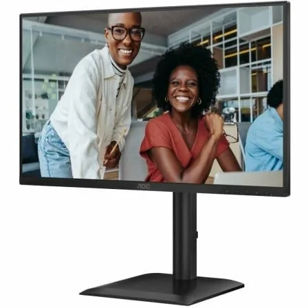 Monitor Profesional AOC 24E4U 23.8"/ Full HD/ Regulable en altura/ Negro - Imagen 2