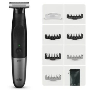 Afeitadora Braun Wet and Dry Serie X XT5200/ con Batería/ 6 Accesorios