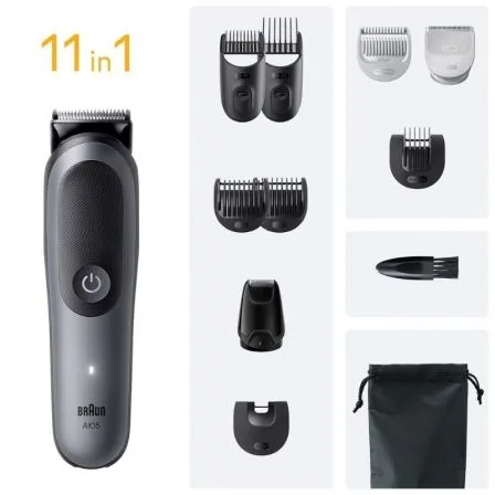 Cortapelos Braun All In One Series 5 AIO5560/ con Batería/ 11 Accesorios - Imagen 2