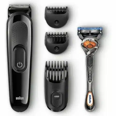 Cortapelos Braun SK3000/ con Batería/ 4 Accesorios