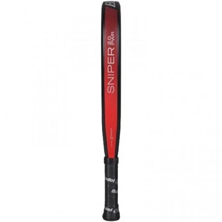 Pala de Pádel Bullpadel Sniper 2.0 Power 2026/ Negra y Roja - Imagen 3