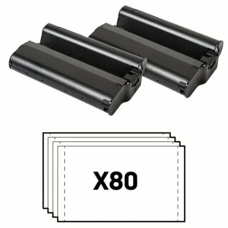 Papel Fotográfico + Cartuchos para Kodak Dock PD450 y KD600/ 4"x6"/ 80 Hojas - Imagen 3