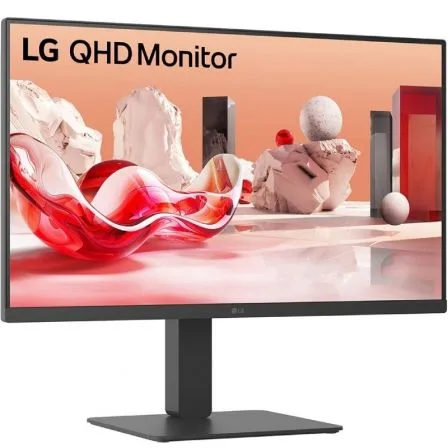 Monitor Profesional LG 27BA45QB-B 27"/ QHD/ Multimedia/ Regulable en altura/ Negro - Imagen 2