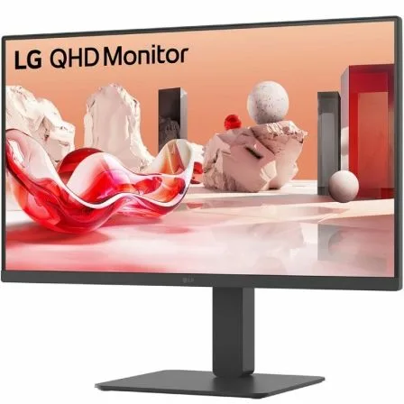 Monitor Profesional LG 27BA45QB-B 27"/ QHD/ Multimedia/ Regulable en altura/ Negro - Imagen 3