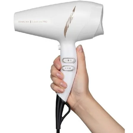 Secador Remington SuperCare Pro 2200 AC7200W/ 2200W/ Iónico/ Blanco - Imagen 2