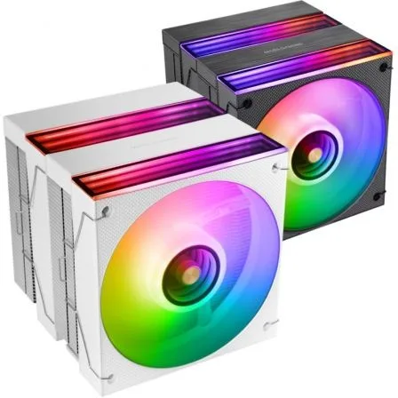 Ventilador con Disipador Mars Gaming MCPU-X26/ 12cm/ Blanco