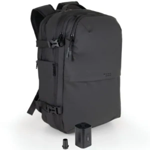 Mochila TooQ TQBP-V101-BK/ Negra/ Incluye Bomba de Aire