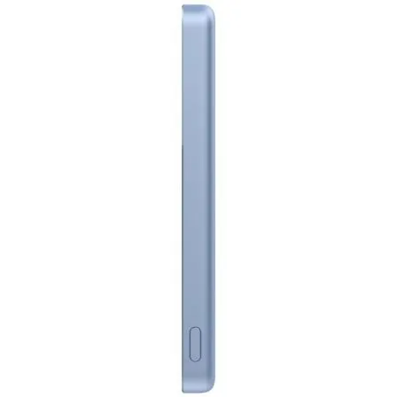 Powerbank 5000mAh Xiaomi Super Slim Magnetic Power Bank 5000/ Wireless/ Azul/ Incluye Cable USB Tipo-C - Imagen 3