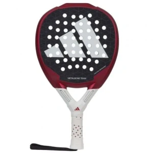 Pala de Pádel Adidas Metalbone 3.3 2024/ Negra, Blanca y Roja