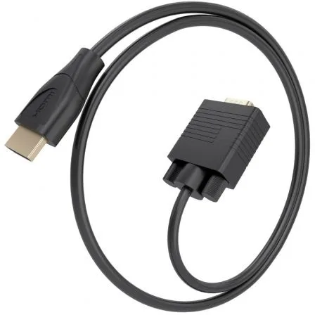 Cable Conversor Aisens A122-1012 SVGA Macho/ HDMI Macho/ 2m/ Negro - Imagen 2