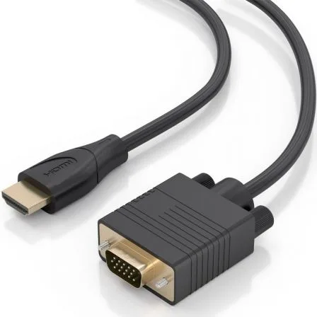 Cable Conversor Aisens A122-1012 SVGA Macho/ HDMI Macho/ 2m/ Negro - Imagen 3