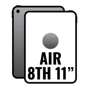 Apple iPad Air 11" 8th Wi-Fi/ M4/ 256GB/ Gris Espacial